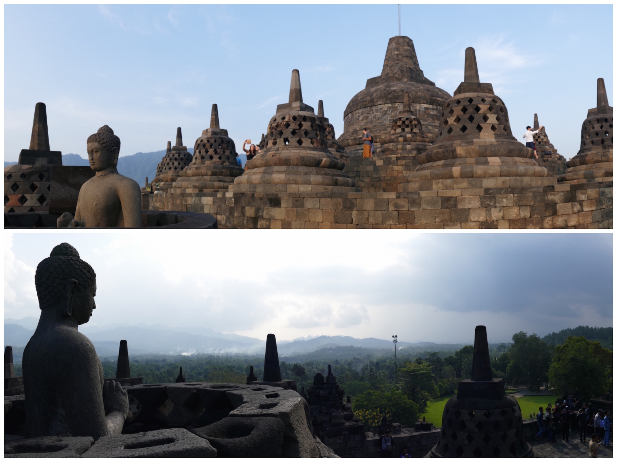 die Buddhas von Borobudur