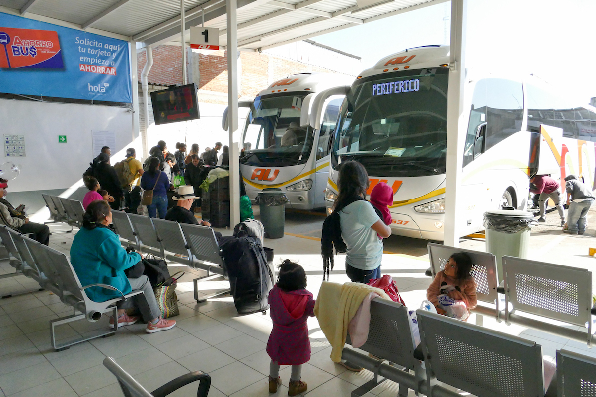 Bus Station Periferico in Oaxaca