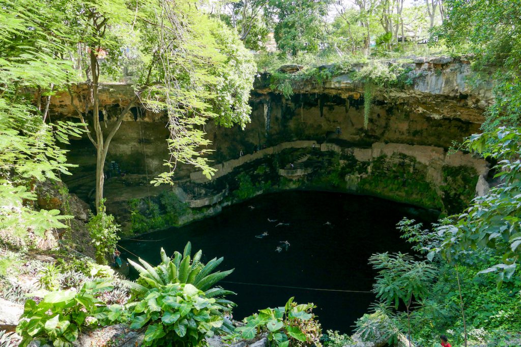 Cenote Zaci in Valladolid