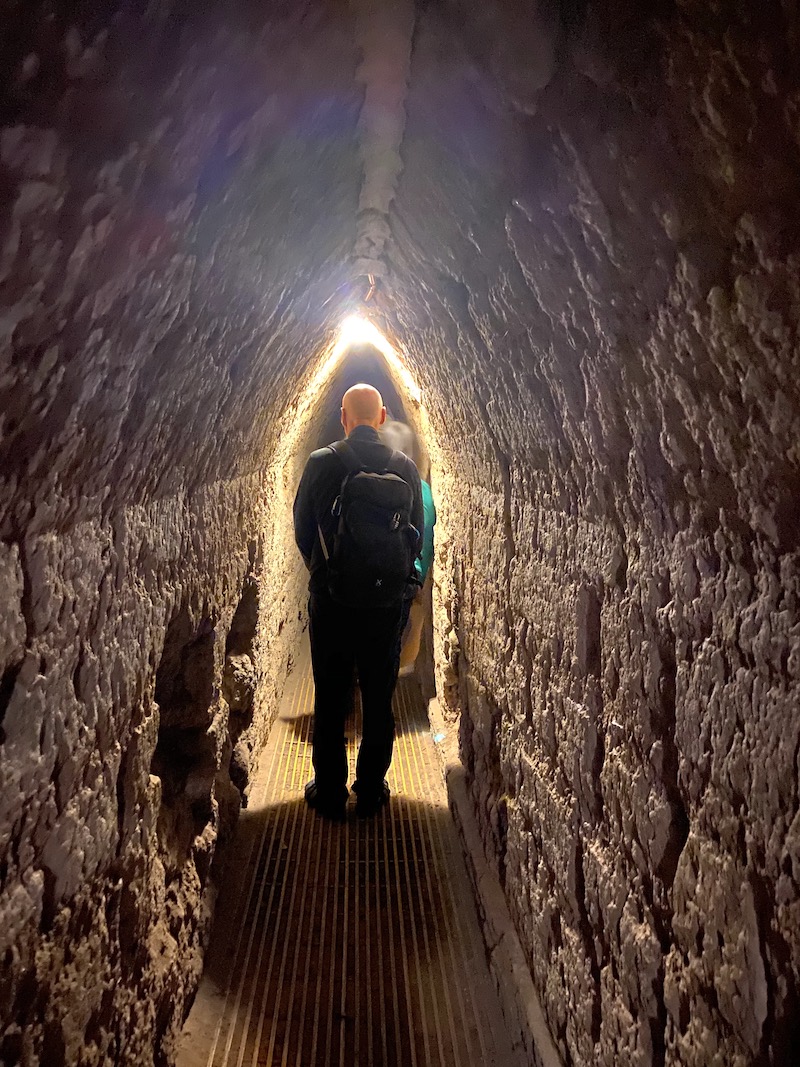 Cholula, im Tunnelsystem unter der Pyramide
