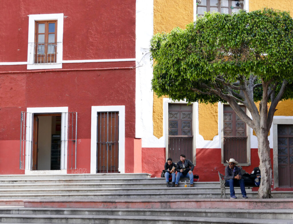 Guanajuato, Zentrum, am Plaza de Los Angeles