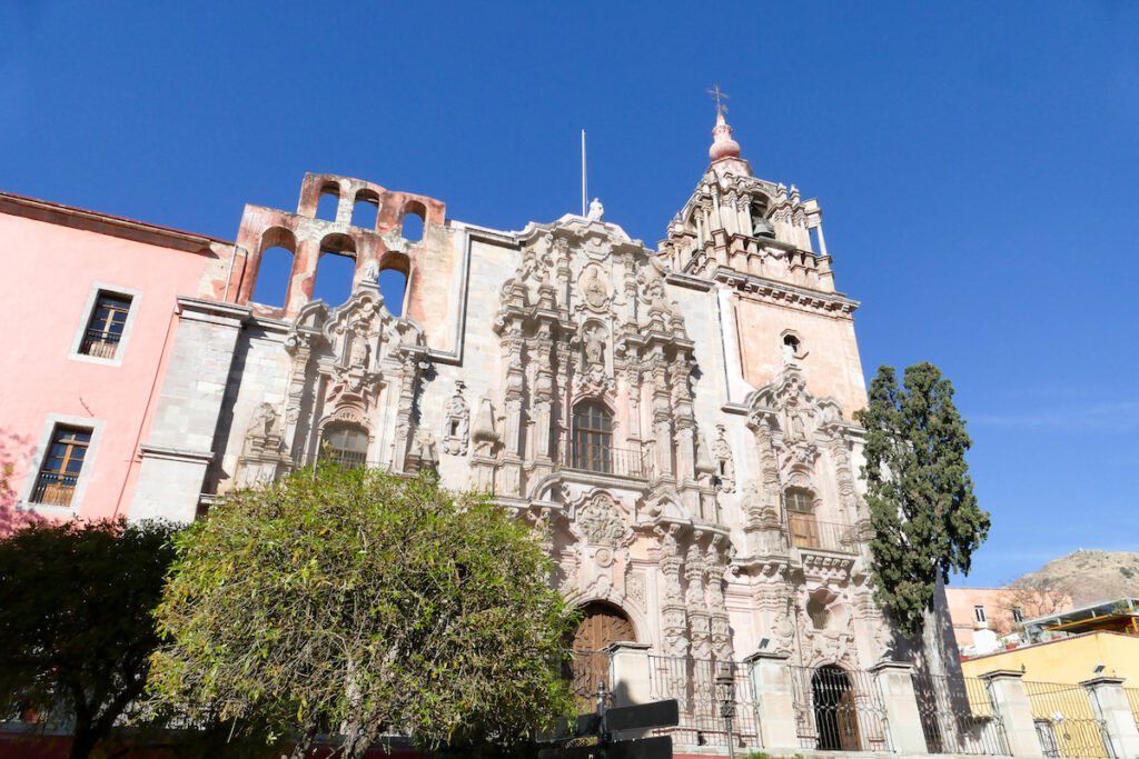 Guanajuato, Zentrum, der Templo de Compania de Jesus Guanajuato
