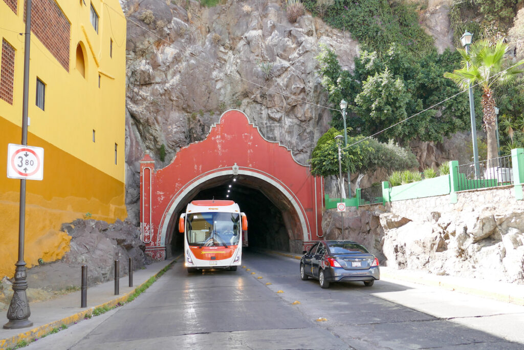 Guanajuato, einer der vielen Tunnel