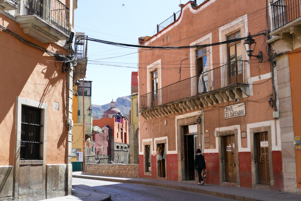 Guanajuato, in den schmalen Gassen der Altstadt