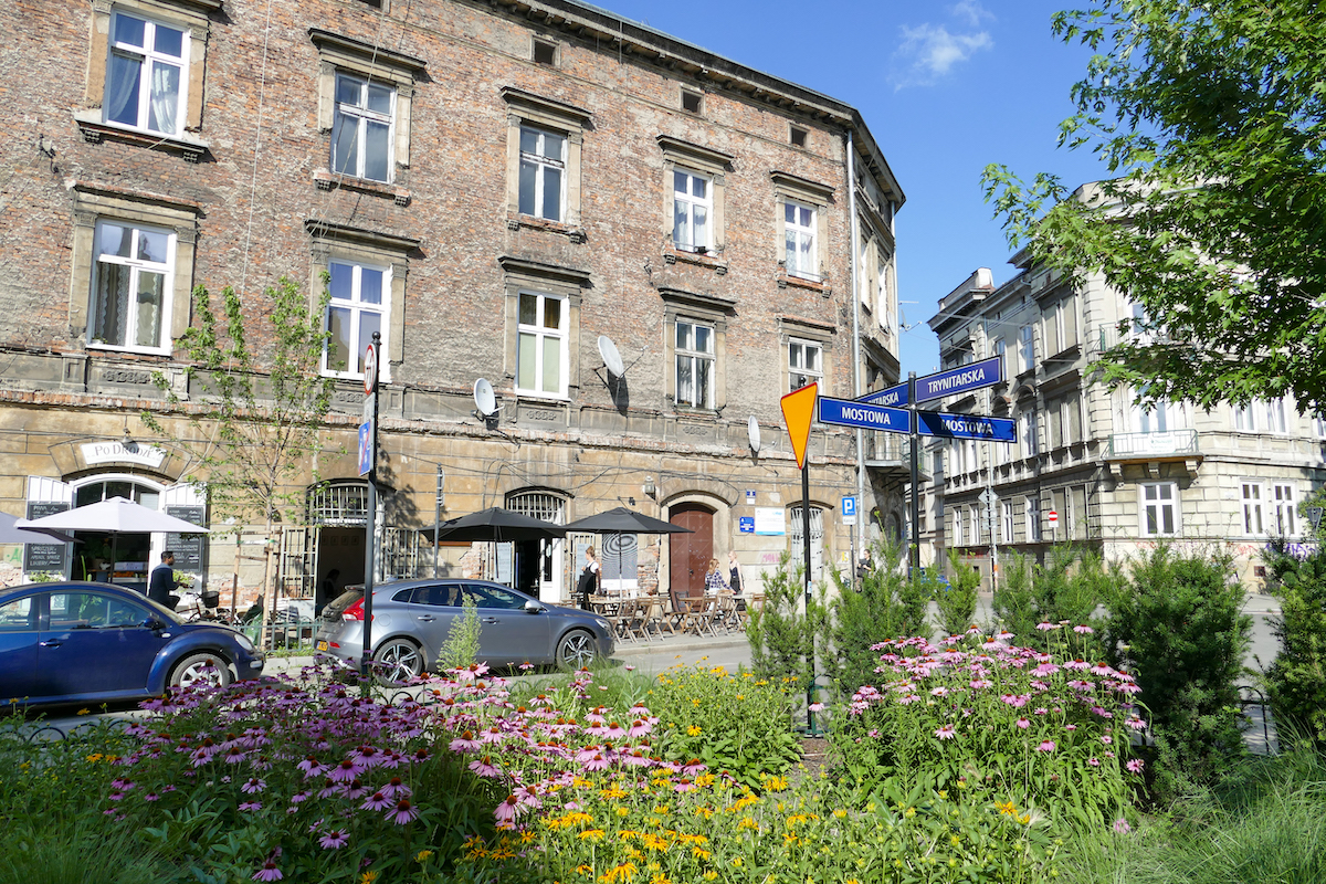 Krakau, Kazimierz, im juedischen Viertel