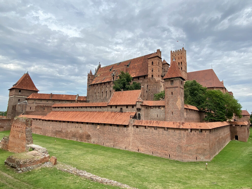 Malbork Castle, die imposante Ordensburg des Deutschen Ordens
