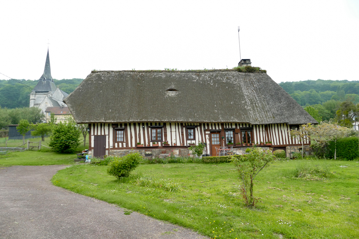 Marais-Vernier, traditionelles Bauernhaus