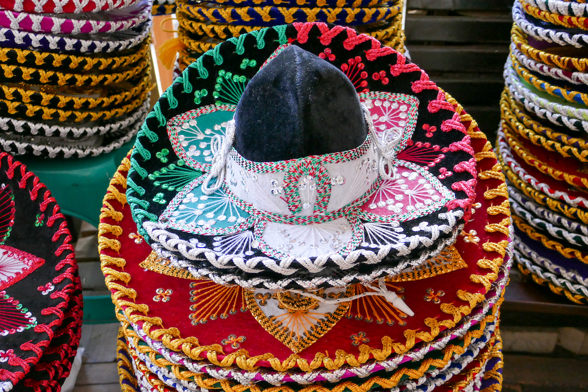 Mexico City, Kunsthandwerk, hier darf ein Sombrero natürlich nicht fehlen
