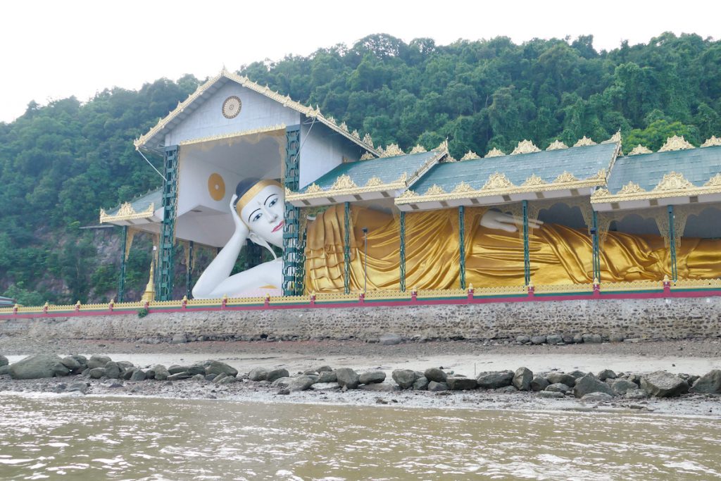 Myeik, Pataw Island, Reclining Buddha