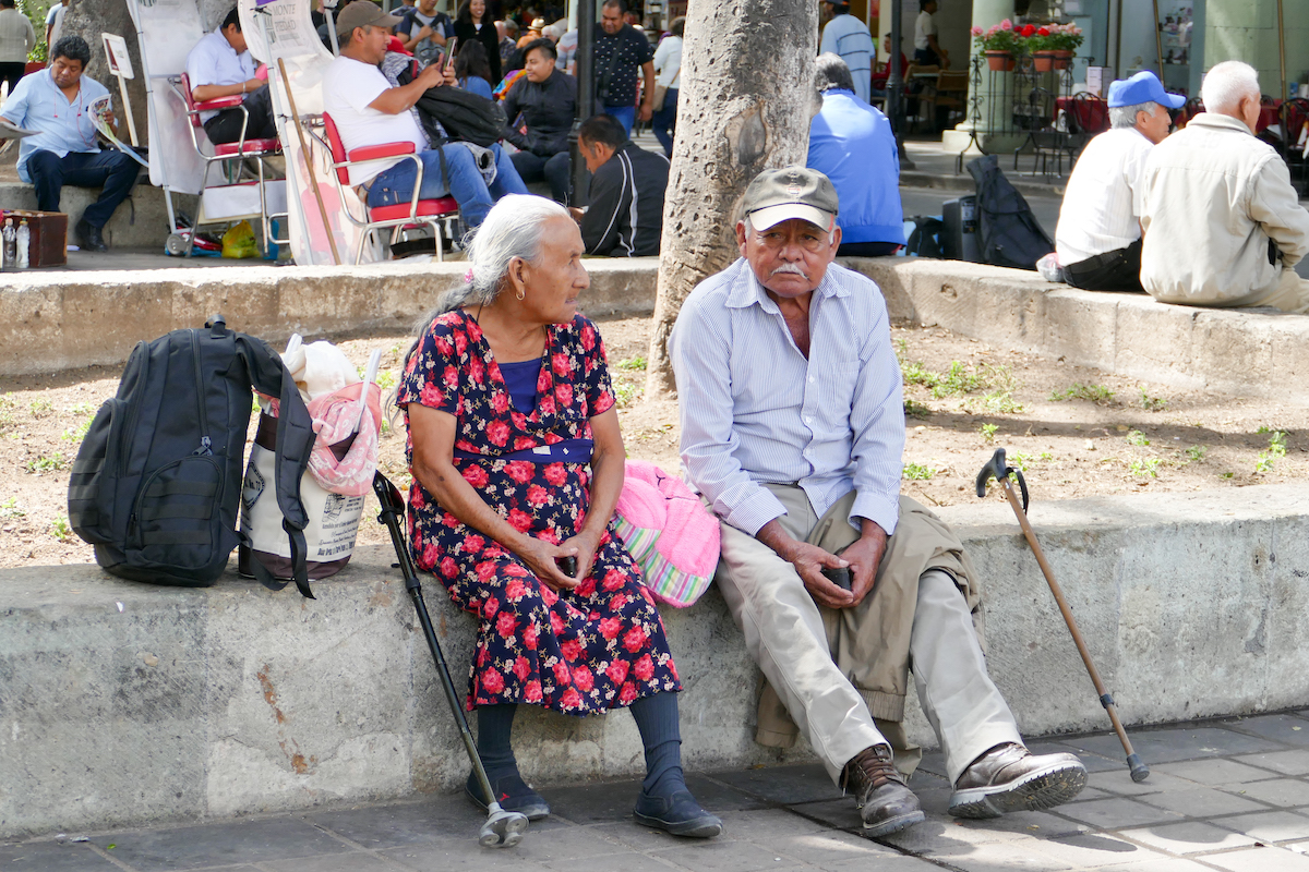 Oaxaca, Altstadt, am Zocalo