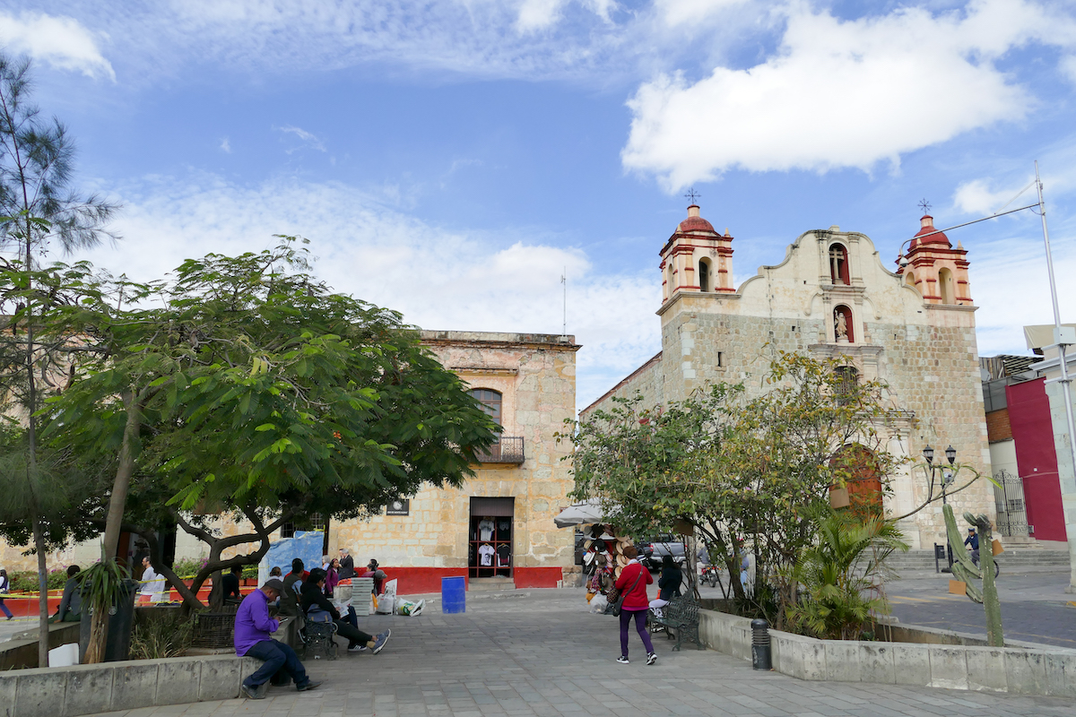 Oaxaca, Altstadt, eine der vielen Kirchen