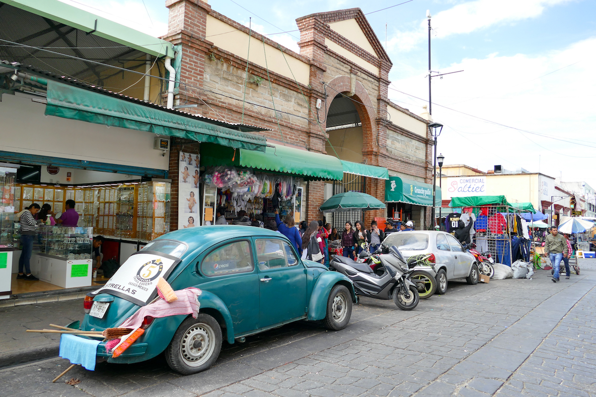 Oaxaca, Einkaufsviertel jenseits des historischen Zentrums