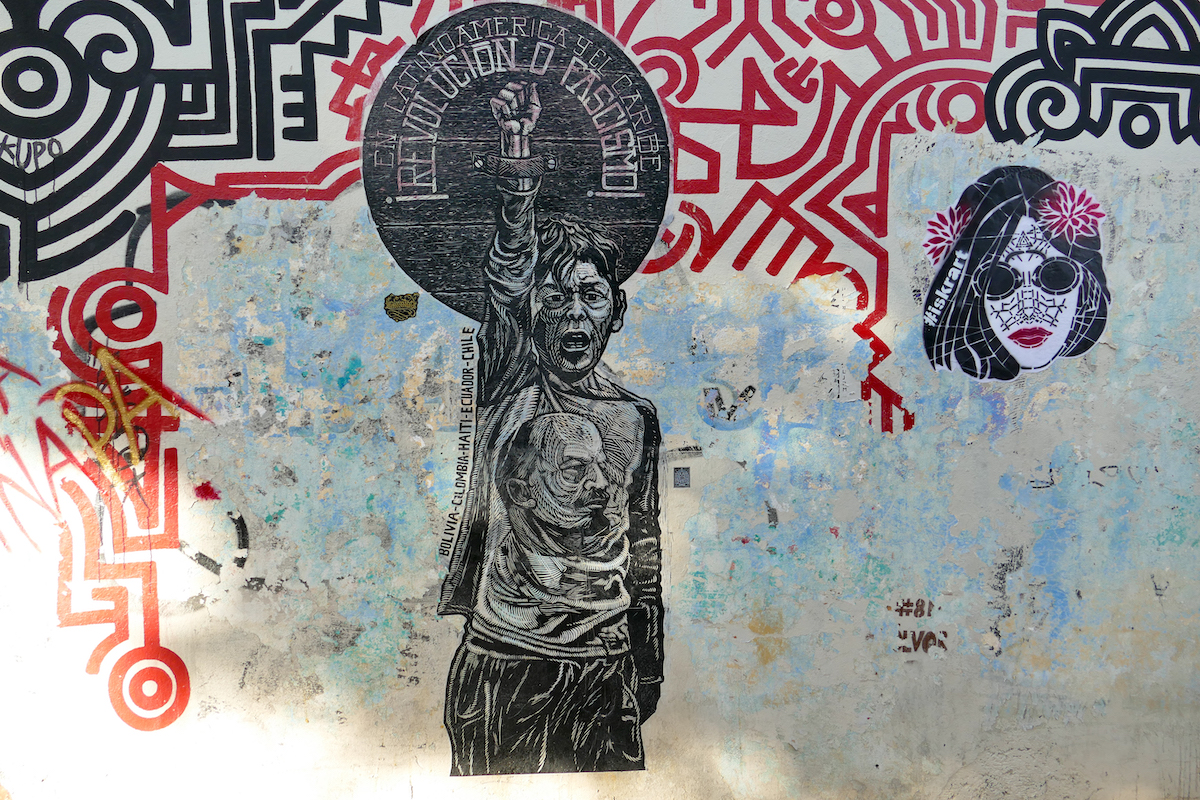 Oaxaca, Street Art, oft schockierend