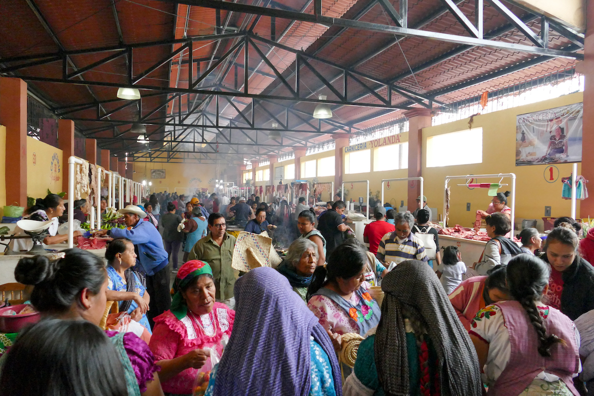 Oaxaca, Tlacolula, Markthalle