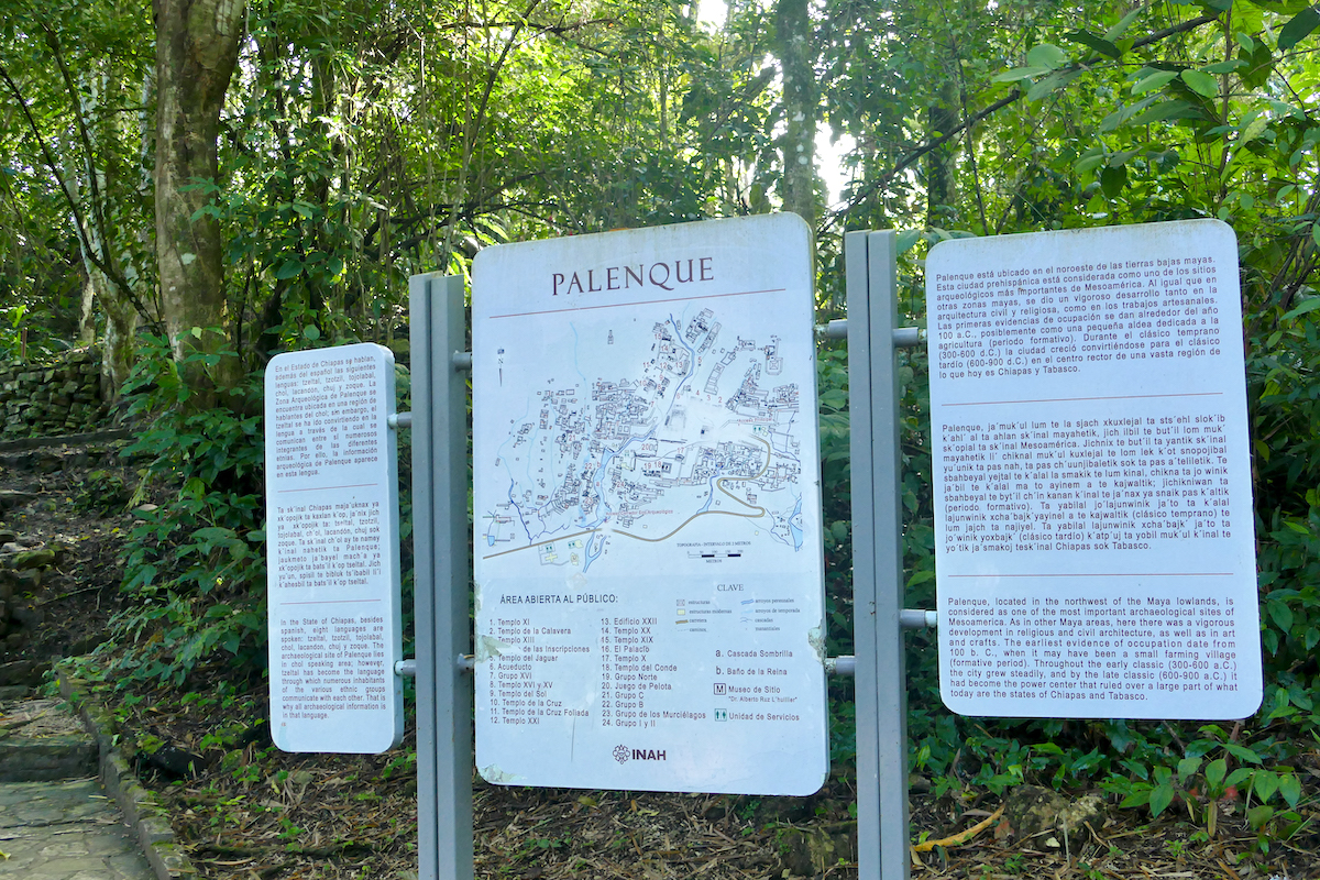 Palenque, Maya-Ruinen