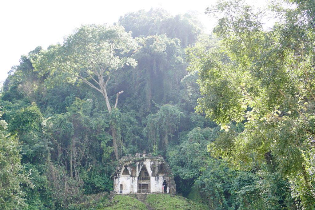 Palenque, Templo de la Cruz Foliada