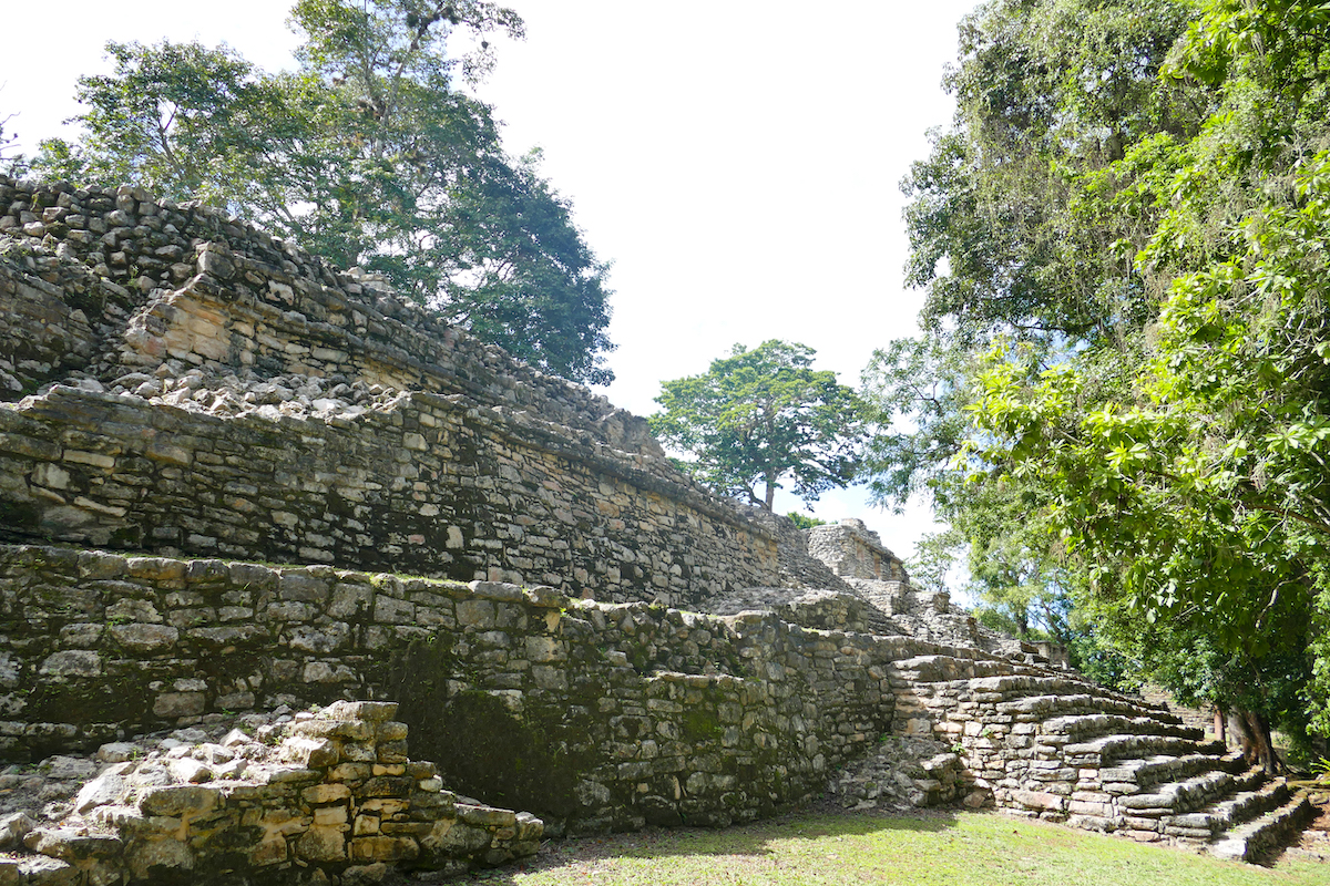 Palenque, Yaxchilan, die kleine Akropolis