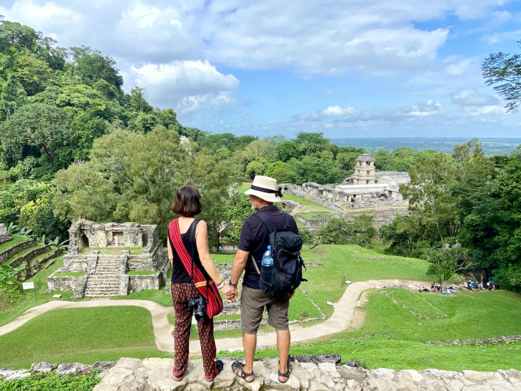 Palenque, wir sind begeistert von diesen Maya-Ruinen