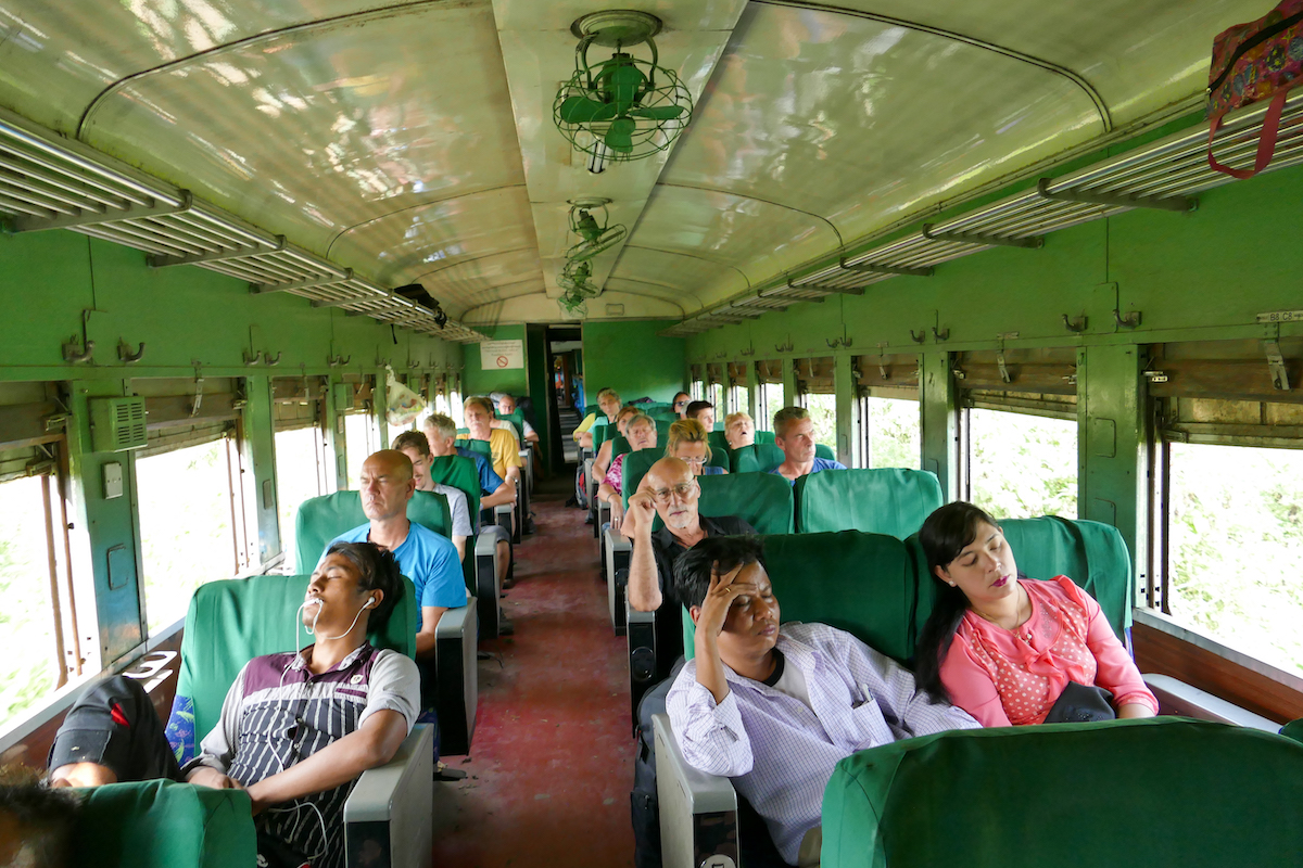 Shan State, Gokteik Viadukt, Langeweile in der Touristenklasse