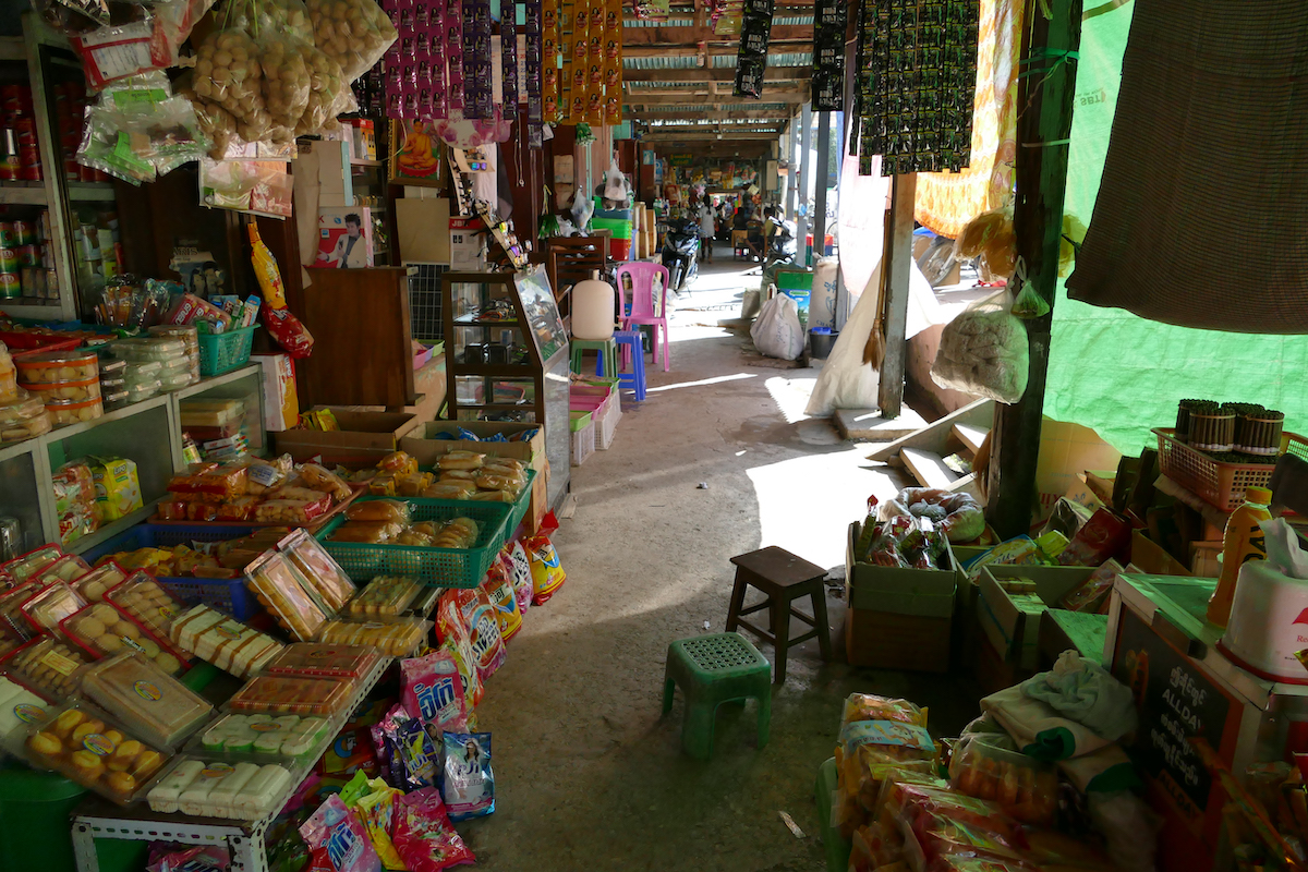 Shan State, Hsipaw, auf dem Markt