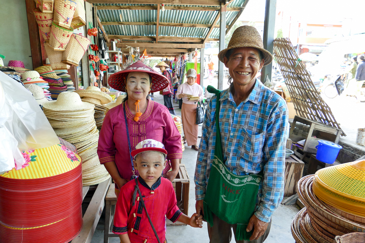Shan State, Hsipaw, die Freundlichkeit ist umwerfend