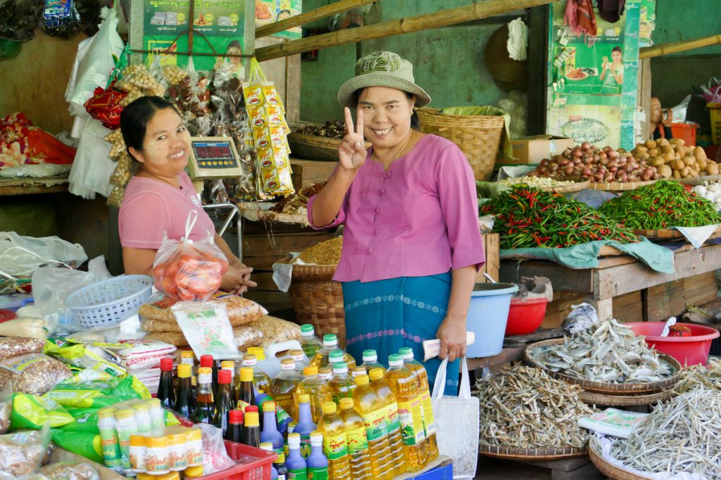 Shan State, Lashio, die Freundlichkeit ist umwerfend