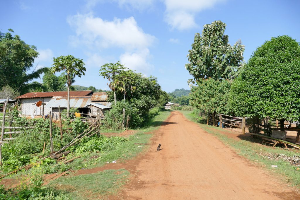 Shan State, Trekking, auf dem Weg von Oomu nach Man Loi