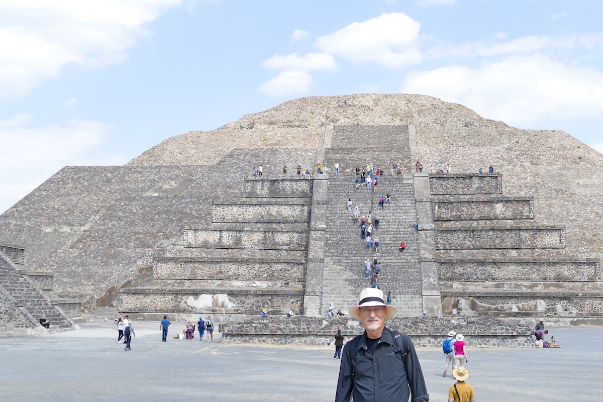 Teotihuacan, Aras vor der Mondpyramide
