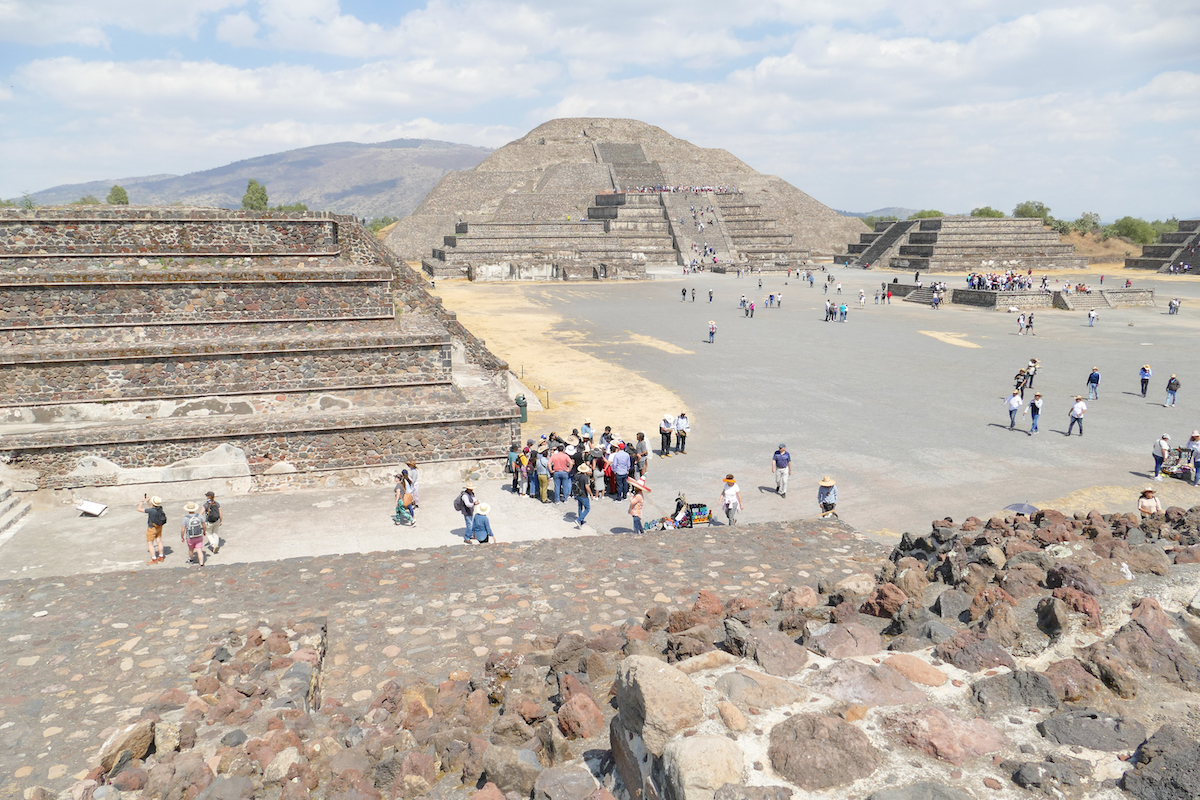Teotihuacan, Mondpyramide
